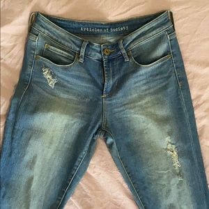 ARTICLES OF SOCIETY mid rise jeans